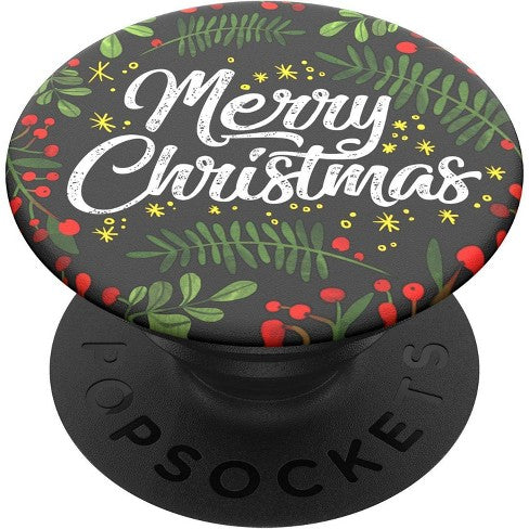 PopSockets PopGrip Cell Phone Grip & Stand - Merry Christmas 