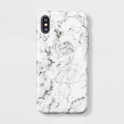 Heyday Apple iPhone SE (2nd gen)/8/7/6s/6 Case - White Marble 