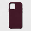 Heyday Apple iPhone 11 Pro/X/XS Silicone Phone Case - Mulberry Purple 