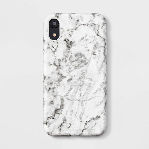 heyday™ Apple iPhone XR Case - White Marble