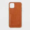 Heyday Apple iPhone 11 Pro Max Case with Pockets - Tan Crocodile