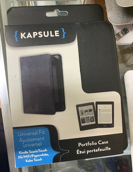 Kapsule Portfolio Case Kindle Touch/Touch 3G/Wifi Paperwhite Kobo Touch