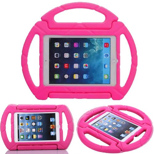 iPad 2/3/4 Shockproof Foam Stand Case- HOT PINK