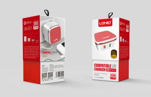 Ldnio Mobile 2 USB Charger QC 3.0 Wall Charger