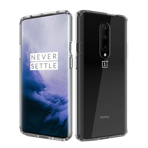 OnePlus 7 Pro Hybrid Case with Air Cushion Technology - CLEAR