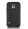 Galaxy S5 Commuter Protection Case Cover - Black