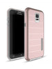 Galaxy S5 Innovative Hybrid Design Dual Pro Case- Rose Gold