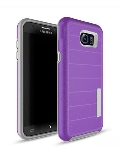 Galaxy S8 PLUS Innovative Hybrid Design Dual Pro Case- Purple