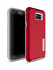 Galaxy S6 Innovative Hybrid Design Dual Pro Case- Red