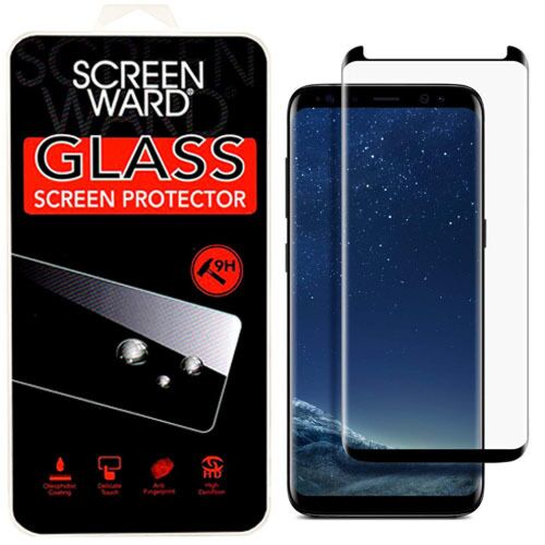 Galaxy Note 8 Black Tempered Glass (Case Friendly/3D Curved/1 Pc)