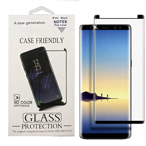 Galaxy Note 9 Full Clear Tempered Glass (Case Friendly/3D Curved/1 Pcs)