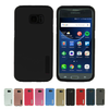 Galaxy S6E Plus Heavy Duty Dual Layer Protection Case Cover- Black