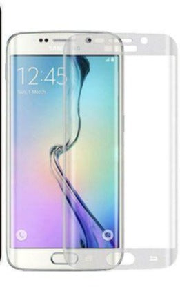 Galaxy S6 Edge+ Tempered Glass (WHITE) (Case Friendly/2.5D Curved/1 Pc)