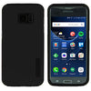 Galaxy S7 Heavy Duty Dual Layer Protection Case Cover- Black