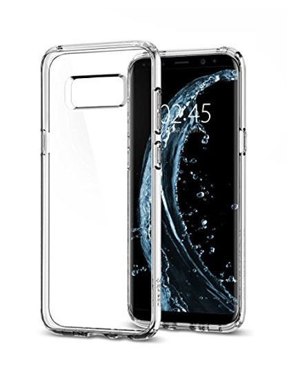 Galaxy S7 Edge Ultra Hybrid Case with Air Cushion Technology and Hybrid Drop Protection Crystal Clear