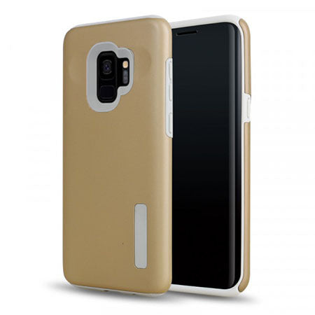 Galaxy S9 Dual Layer Protection Case- GOLD