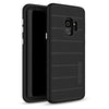 Galaxy S9 Innovative Hybrid Design Dual Pro Case- Black