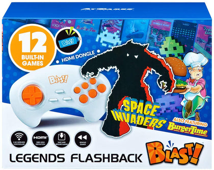 Legends Flashback Blast!, Space Invaders, Retro Gaming, Blue