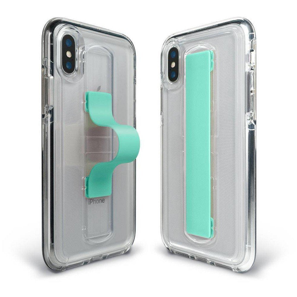 BodyGuardz Apple iPhone XS Max SlideVue Case - Clear/Mint