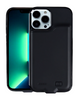 iPhone 12 Mini Portable Soft Rubber Slim Protective Charging Case 5200mAh (BLACK)