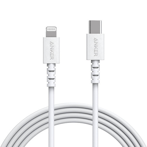 Anker 6' Powerline Select USB-C to Lightning Cable - White