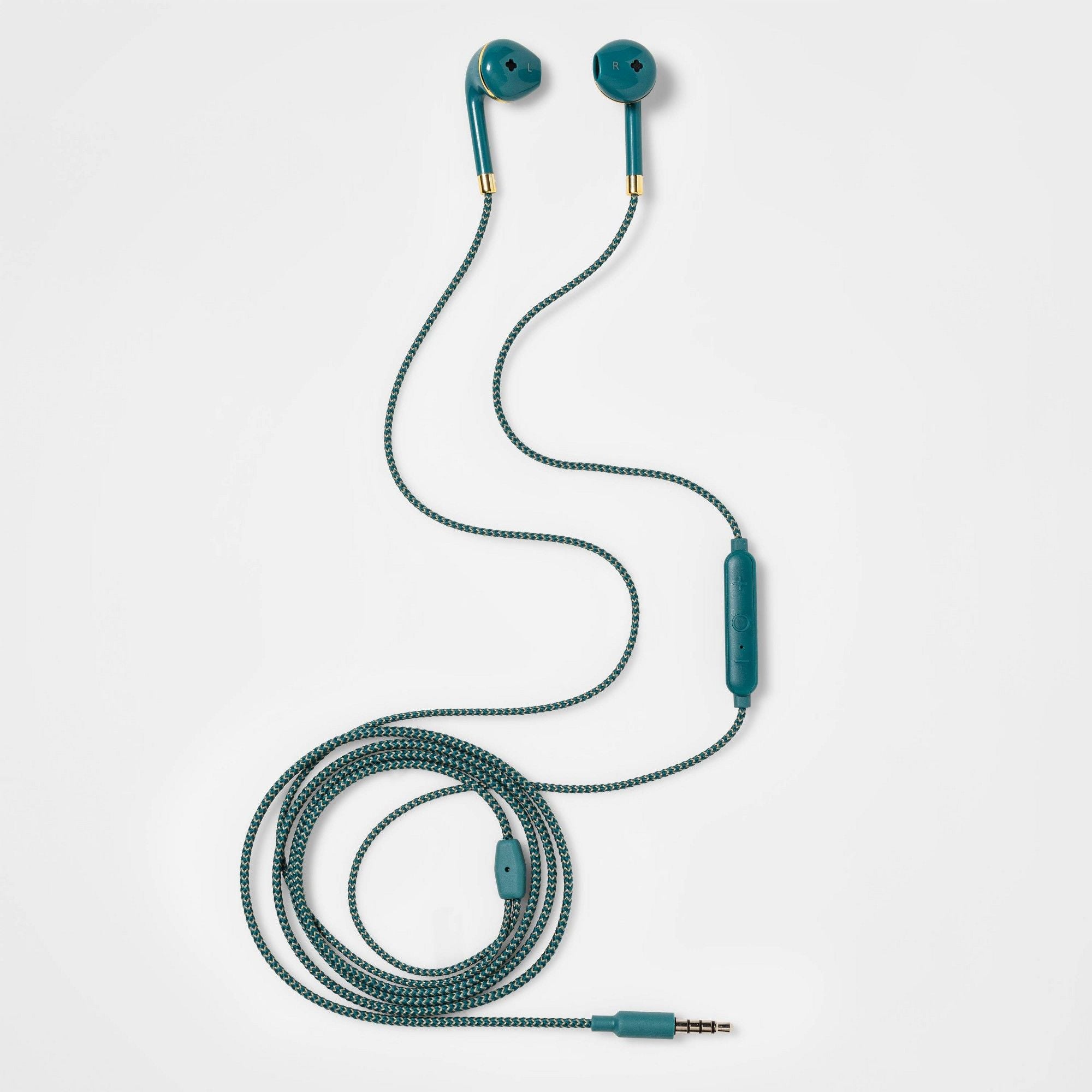 Heyday Wired Earbuds - Teal