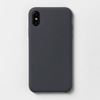 Heyday Apple iPhone X/XS Silicone Case - Gray