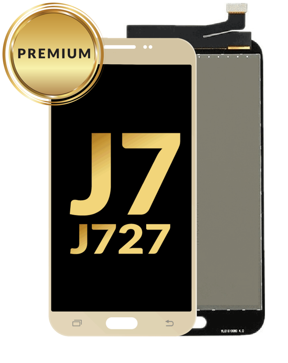Galaxy J7 (J727 / 2017) LCD Assembly (GOLD) (Premium/Refurbished)