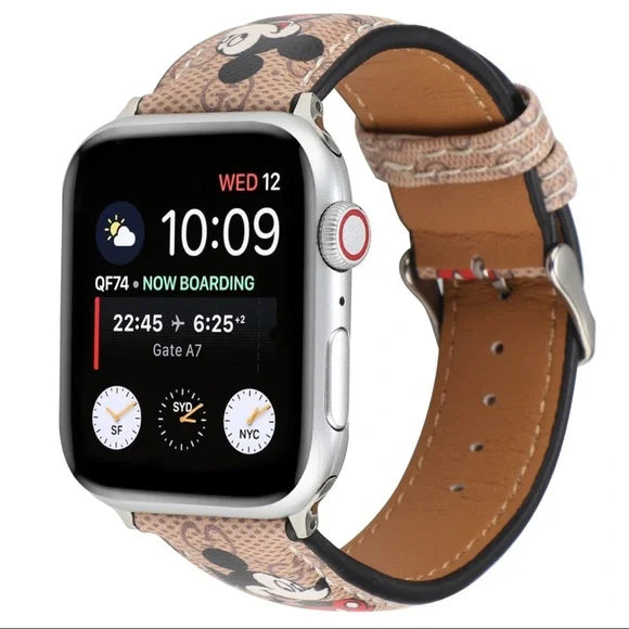Apple Watch Band 42/44/45 silver Disney Mickey GD
