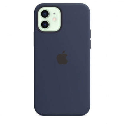 Apple iPhone 12 Pro Silicone Case with MagSafe - Deep Navy 