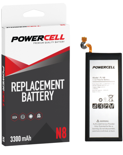 POWERCELL Galaxy Note 8 Replacement Battery
