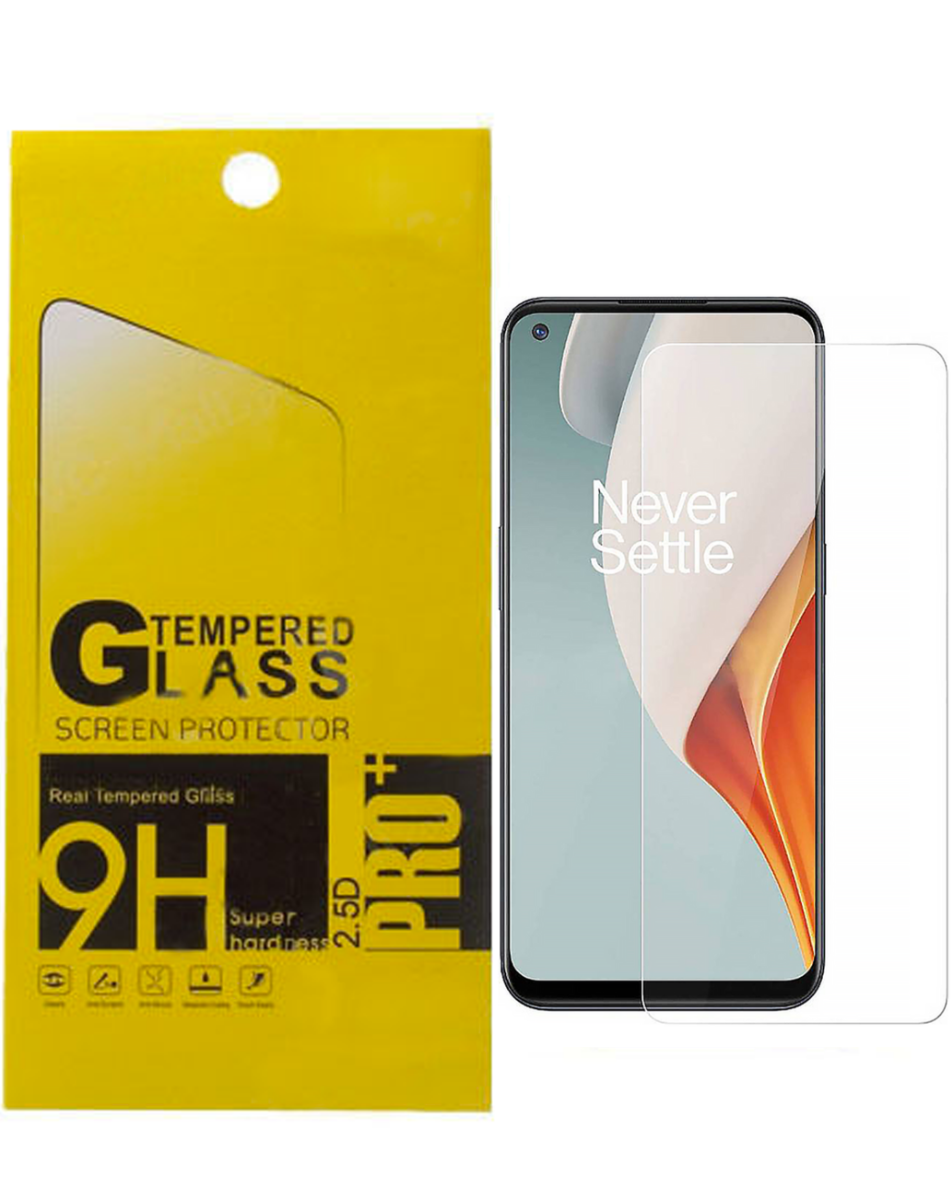 OnePlus Nord N100 Clear Tempered Glass (2.5D/1 Pcs)