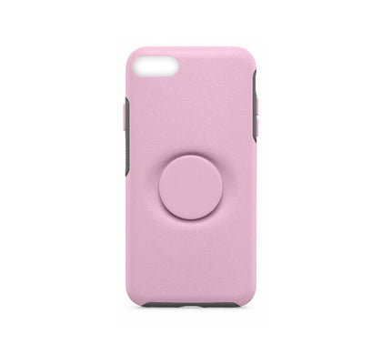 iPhone 8/7/6S Dual Layer Defender Case with Pop Up Holder - PINK