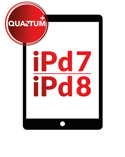 Quantum+ iPad 7 (2019) / iPad 8 (2020) Digitizer Assembly (BLACK)
