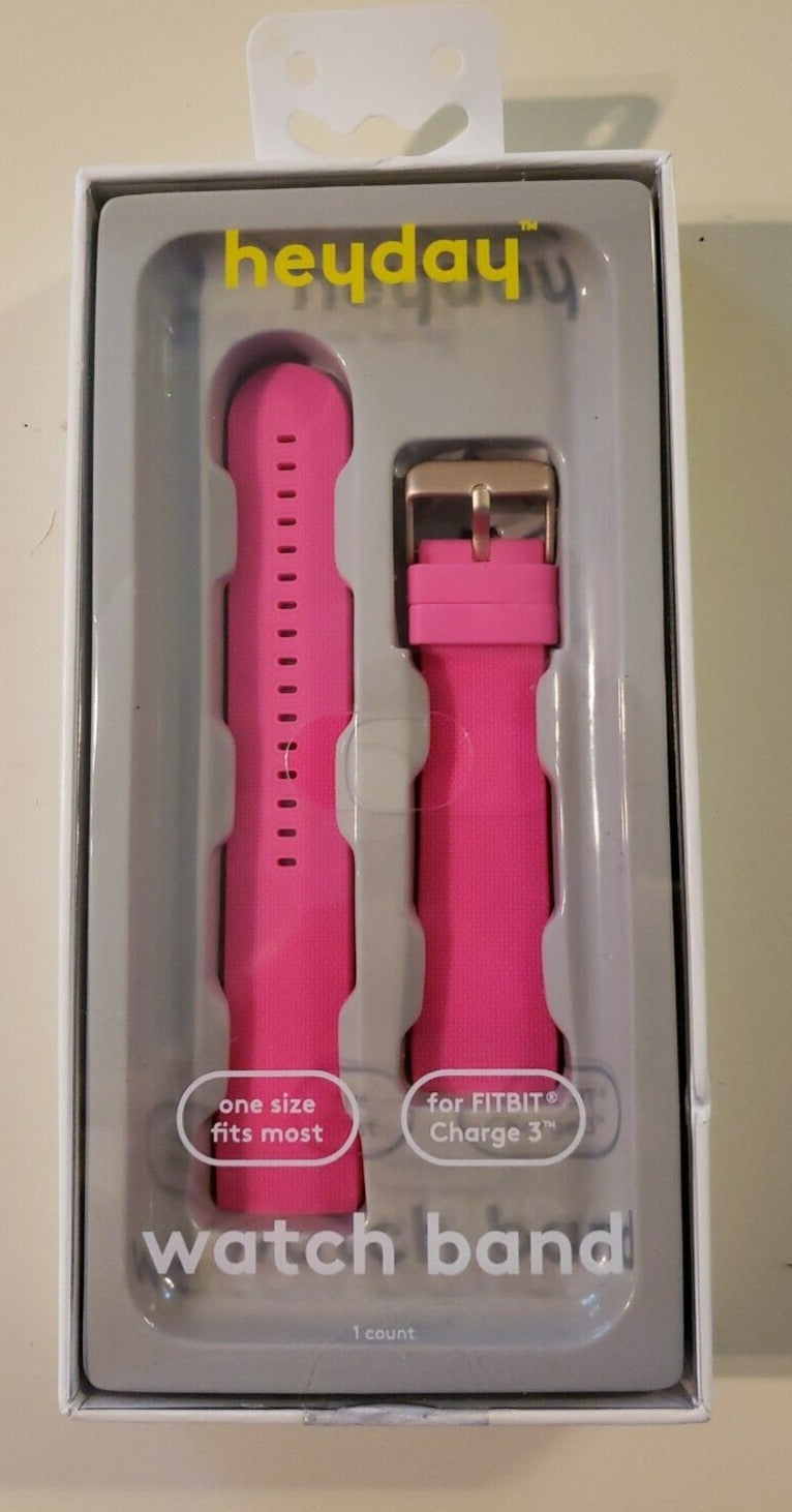 Heyday Fitbit Charge 3 Watch Band Pink Women’s