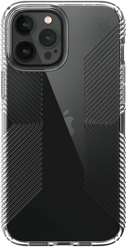 Speck - Presidio Perfect-Clear Grip Case for Apple iPhone 12 Pro Max