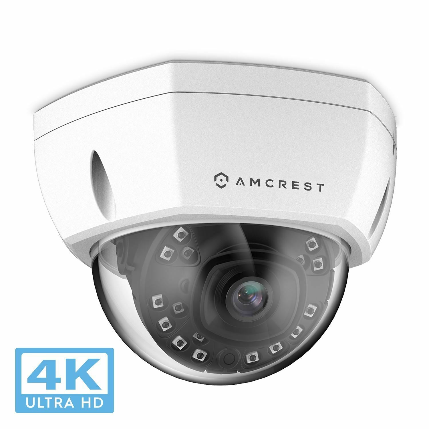 Amcrest 4K IP PoE Camera UltraHD 8MP Dome Security Camera IP8M-2493EW
