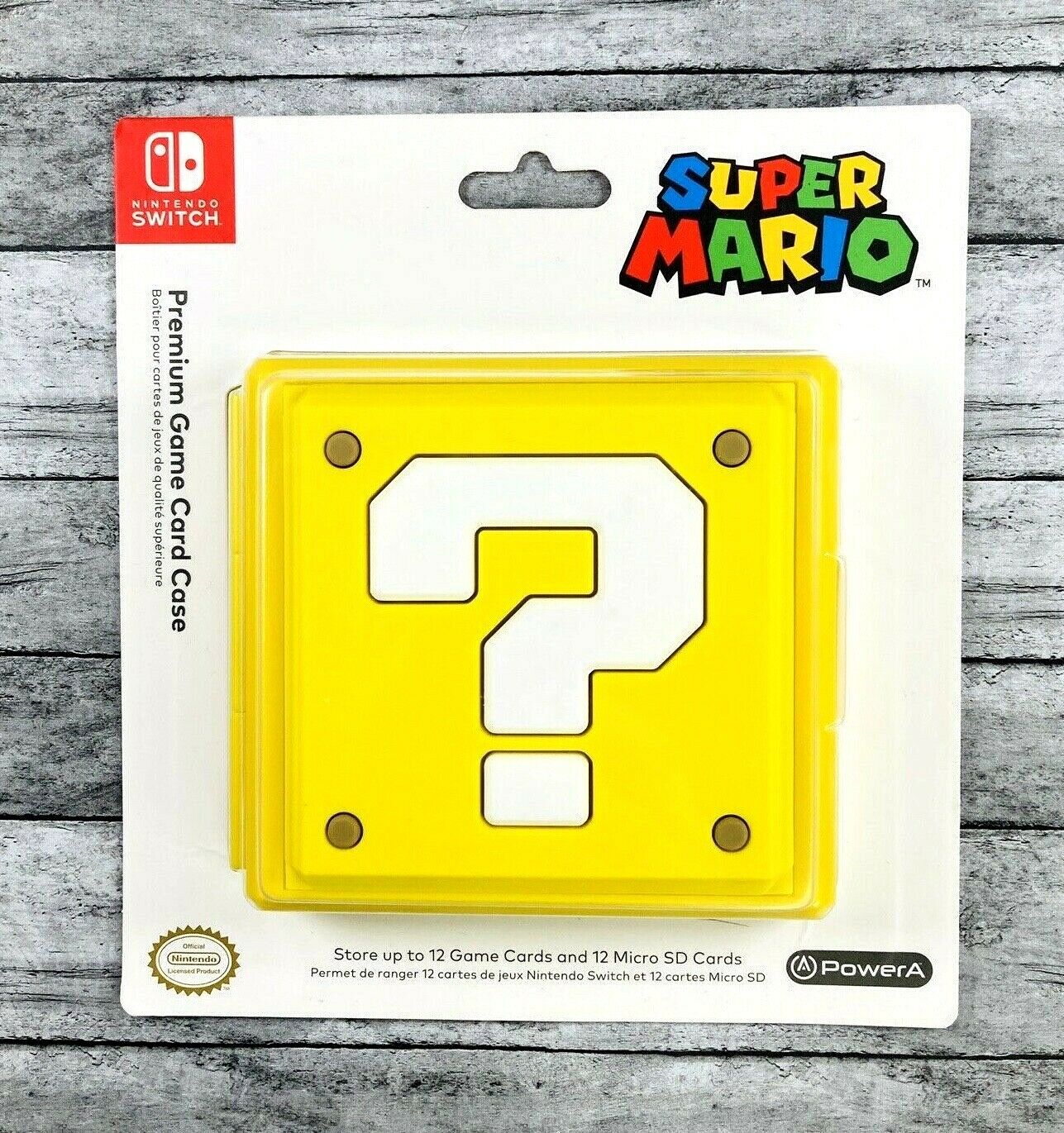 PowerA Premium Game Card Case for Nintendo Switch - Question Block