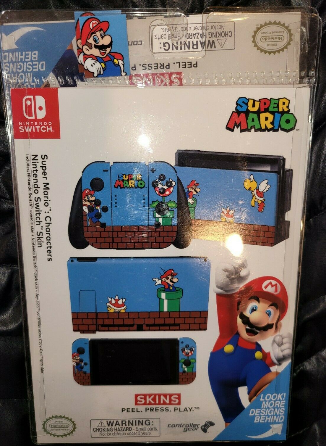 Controller Cover Gear Nintendo Switch Joy-Con Super Mario Skin