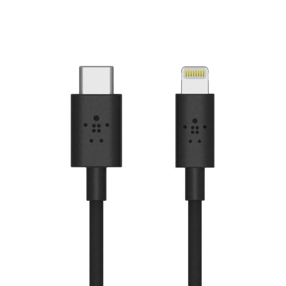 Belkin Boost Charge 3' Lightning to USB-C Cable - Black