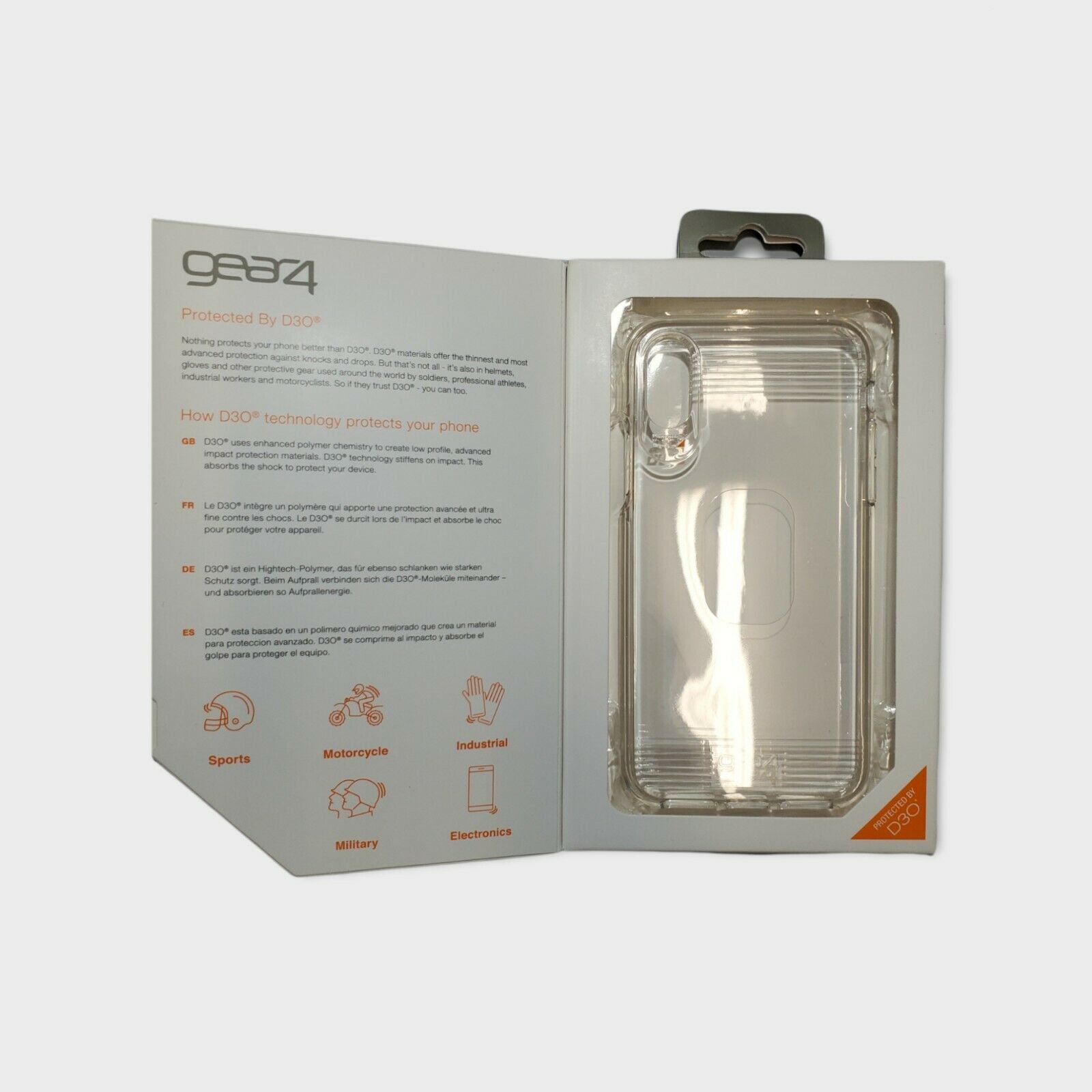 Gear4 Apple iPhone X/XS Bayswater Case - Clear