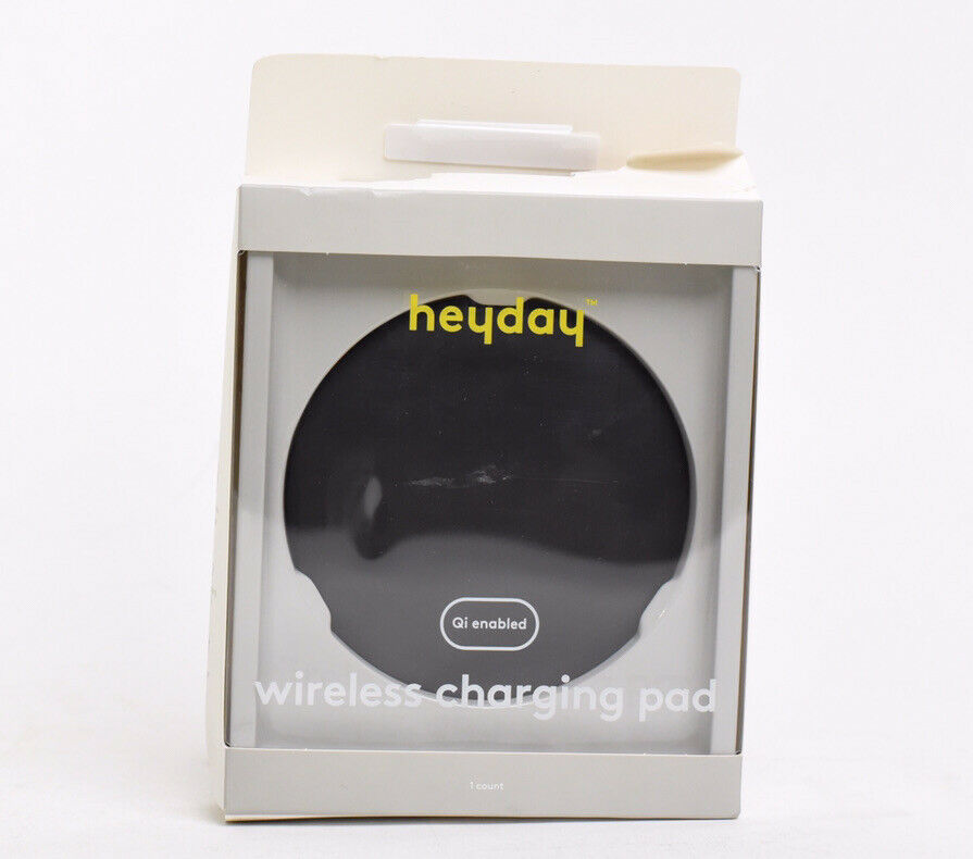 Heyday Wireless Qi Enabled Charging Pad - Black
