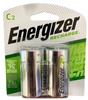 Energizer NH35BP-2 C 2200 mAh Rechargeable Batteries 2 Pack