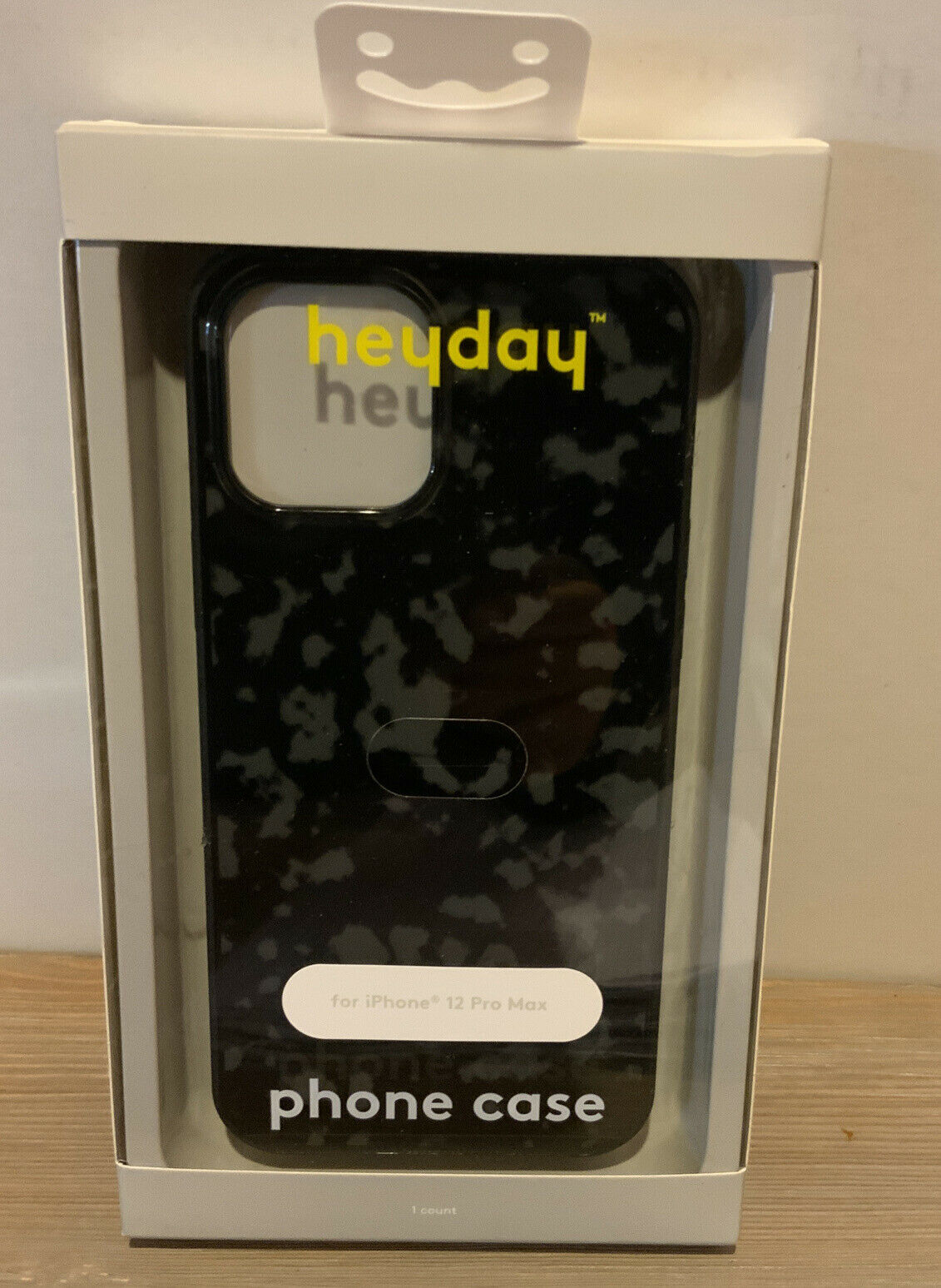Heyday Apple iPhone 12 Pro Max Case - Black Tort