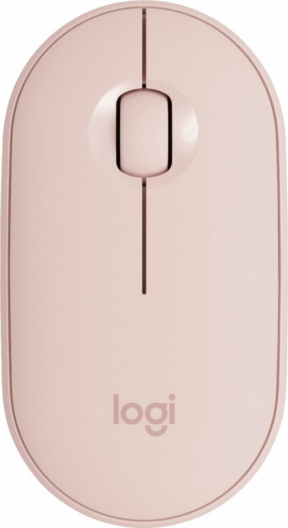 Logitech - Pebble M350 Wireless Optical Ambidextrous Mouse with Silent Click