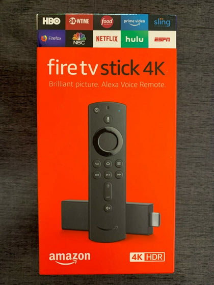 Amazon Fire Stick 4K w/Alexa Voice Remote Latest Version