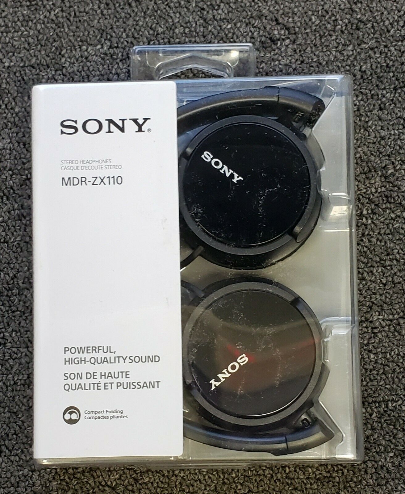 Sony MDRZX110/BLK Stereo Headphones