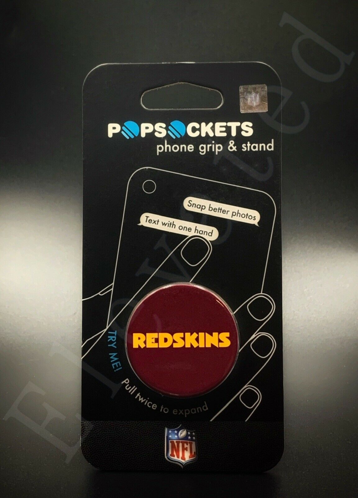 PopSockets NFL Washington Redskins Gloss Football PopSocket Pop Socket Phone