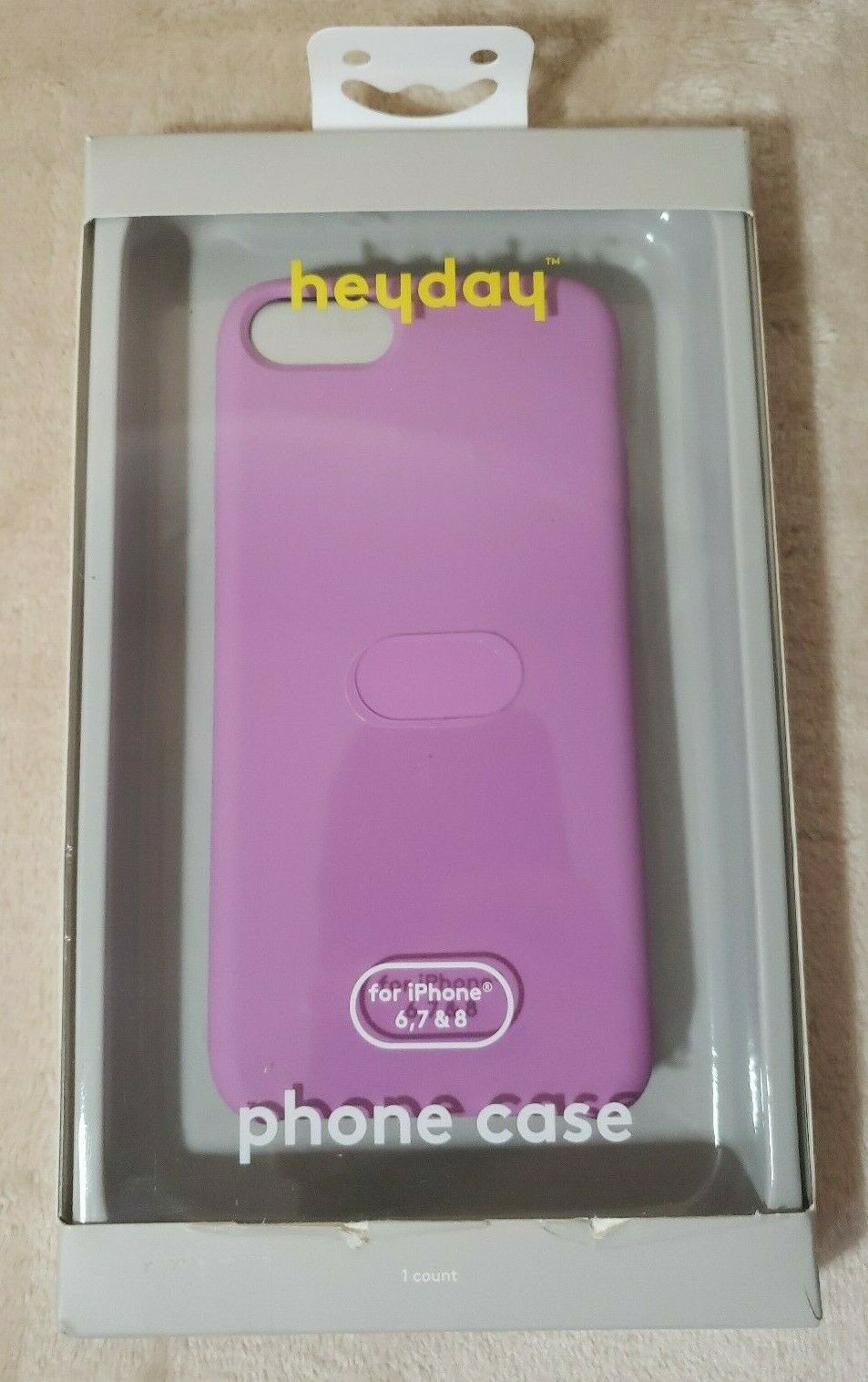 Heyday Purple Silicone iPhone Case iPhone 6,7,8