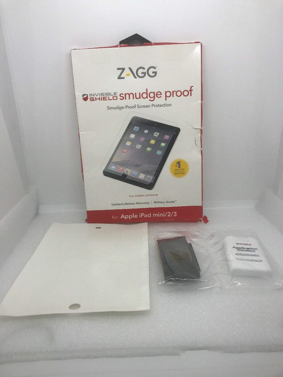 ZAGG iPad Mini 2/3 InvisibleShield - SmudgeProof